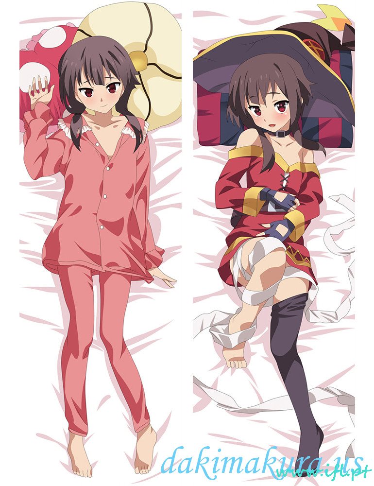 رخيص Megumin - Konosuba Anime Dakimakura اليابانية تعانق غطاء وسادة الجسم من مصنع الصين
