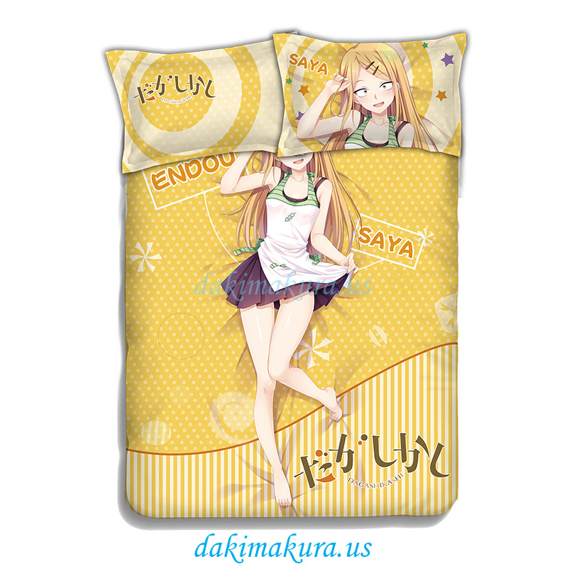 евтини Endou Saya-dagashi Kashi Anime легла комплекти легло одеало  Duvet покритие легло лист с възглавници покрива от Китай фабрика
