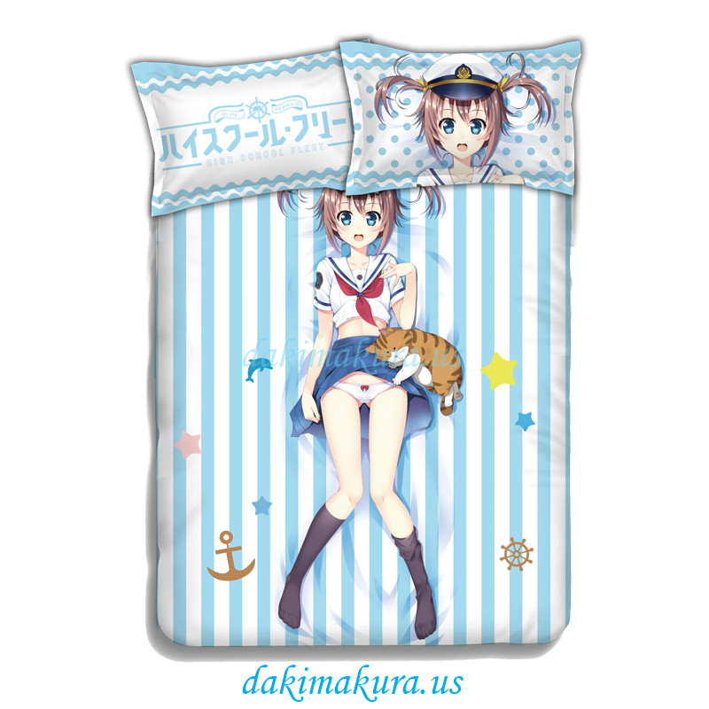 Billig Akeno Misaki - Highschool Flotte Anime Bettwäsche-Sets Bettdecke  Bettbezug Bettlaken Aus China-Fabrik