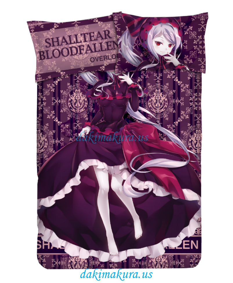 Billig Saltear Blutfleck-Overlord Anime-Bettdecken-Bettbezug Mit Kissenbezügen Von Der Porzellanfabrik
