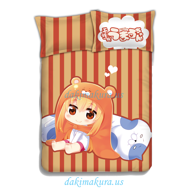 Billig Umaru Doma - Himouto Umaru Chan Anime-Bettwäschesätze Bettdecke U Bettbezug Bettlaken Mit Kissenbezügen Von Der Porzellanfabrik