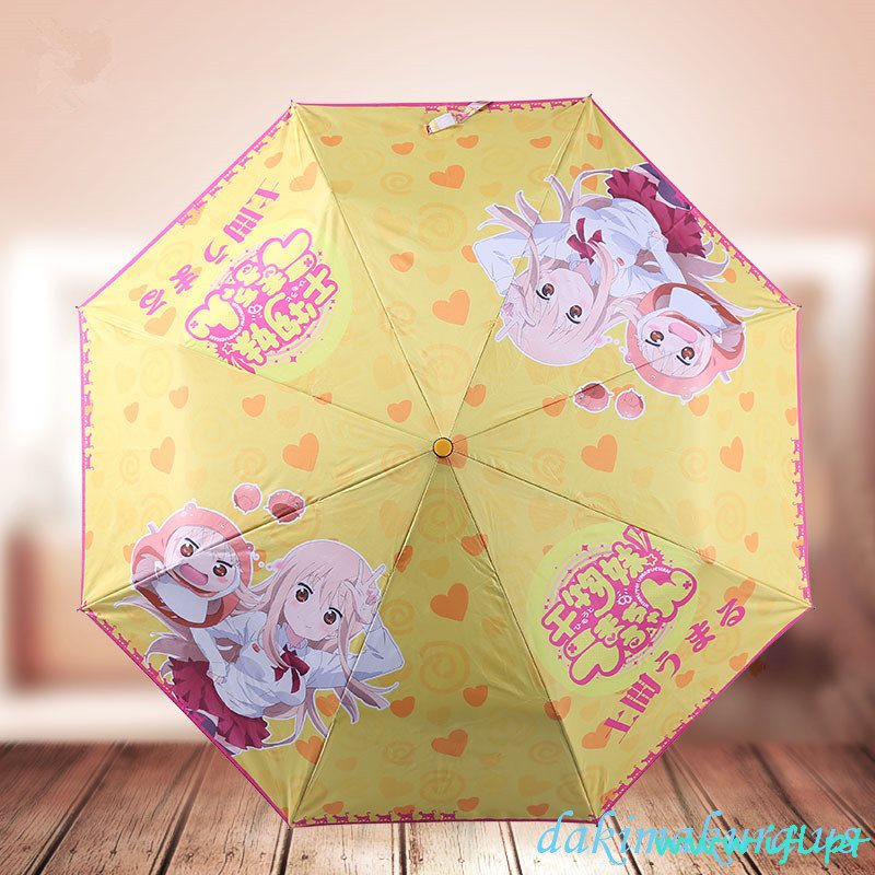 Billig Himouto Umaru-Chan Wasserdichtes Anti-UV Verblassen Nie Faltbaren Anime Regenschirm Von Der Porzellanfabrik
