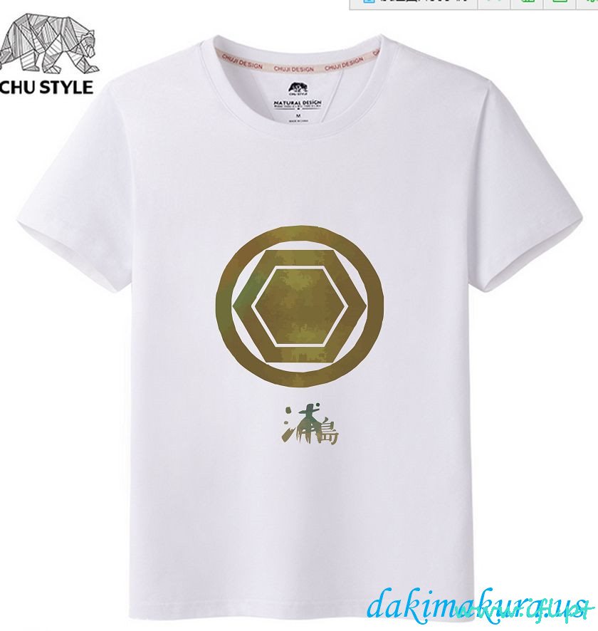 φθηνά λευκά - Touken Ranbu σε απευθείας σύνδεση αντρικά T-shirts από το εργοστάσιο της Κίνας