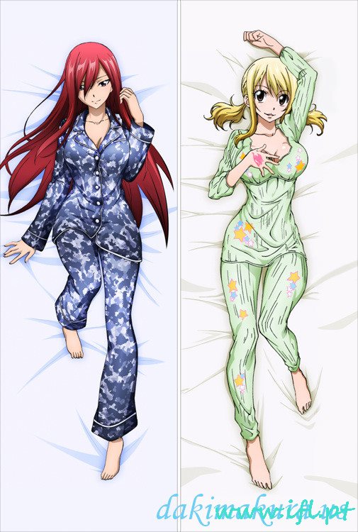 φτηνό ουρανό ουρά - Erza Scarlet - Lucy Heartfilia Anime Dakimakura αγκάλιασμα κάλυμμα μαξιλάρι σώματος από το εργοστάσιο της Κίνας