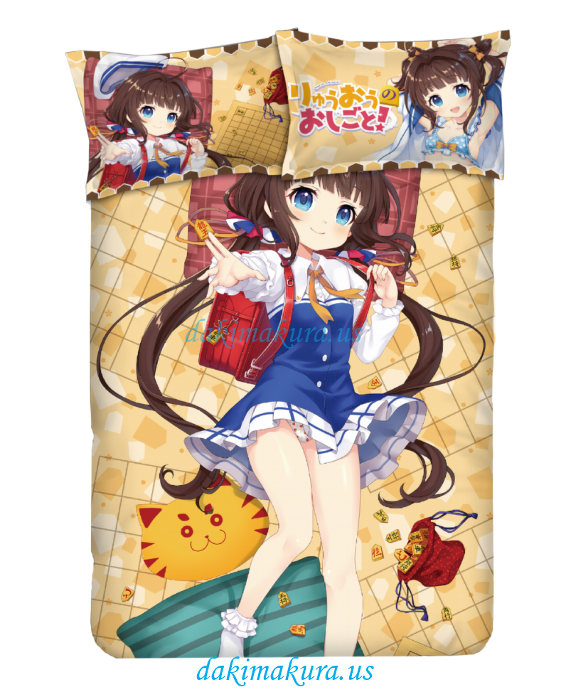 Cheap Ai Hinatsuru - Ryuuou No Oshigoto Anime 4 Pieces Bedding Setsbed Sheet Duvet Cover From China Factory