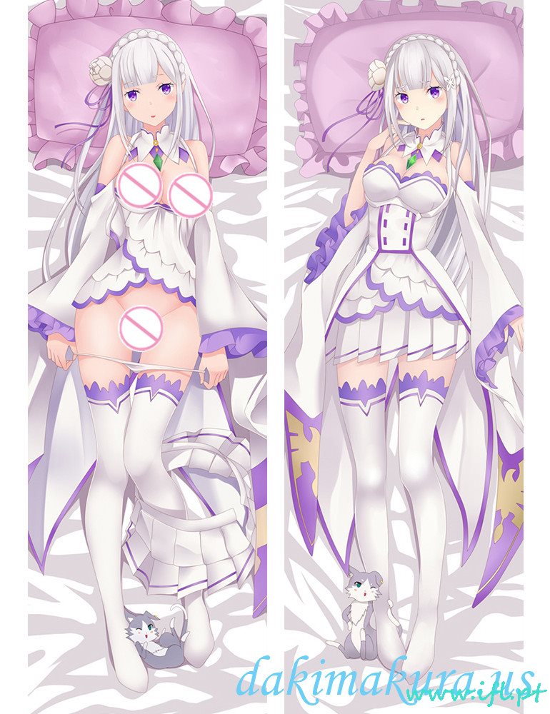 Cheap Emilia - Rezero Body Hug Dakimakura Girlfriend Body Pillow Cover From China Factory