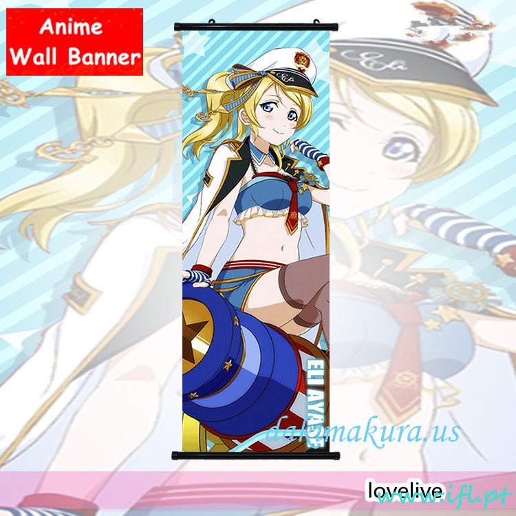 Cheap Eli Ayase - Love Live Anime Wall Poster Banner Japanese Art From China Factory
