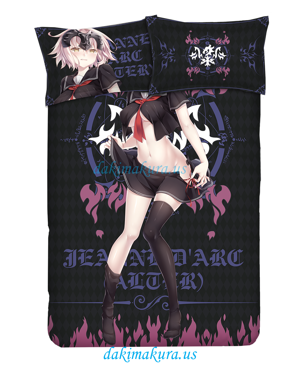 Cheap Jeanne Darc-fate Grand Order Anime 4 Pieces Bedding Setsbed Sheet Duvet Cover With Pillow Covers From China Factory