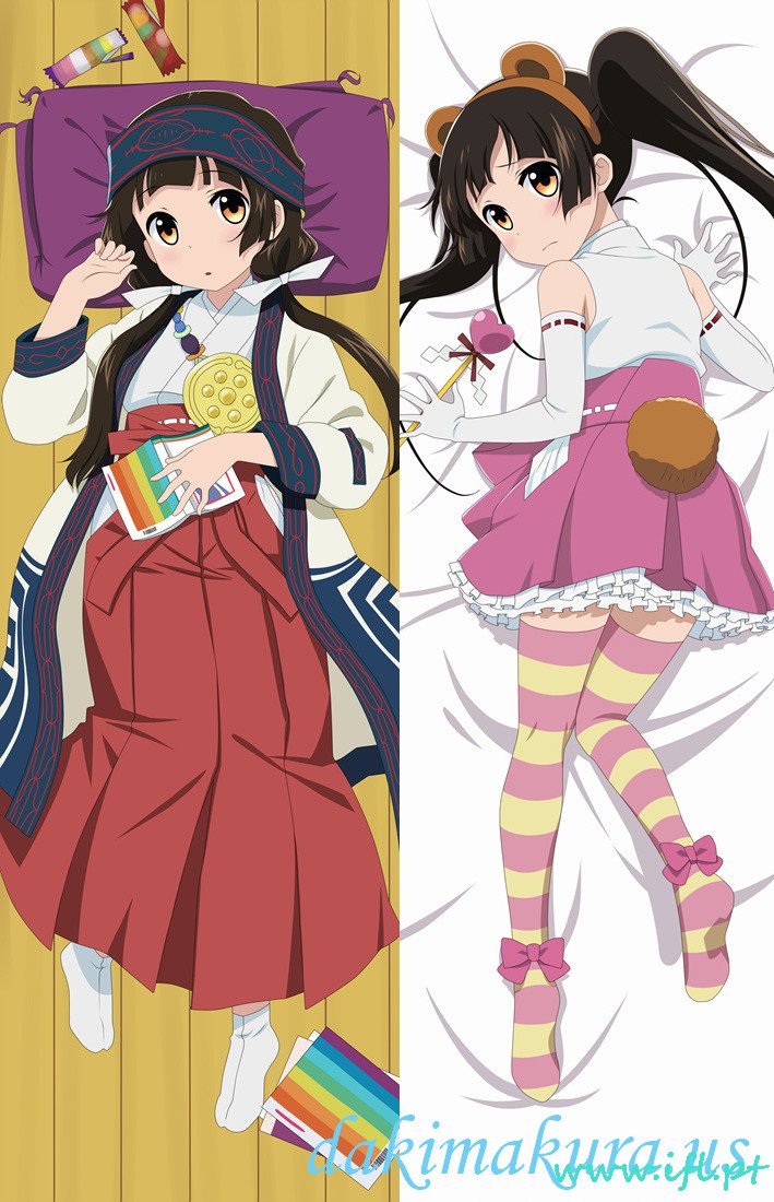 Cheap Machi Amayadori - Kuma Miko Girl Meets Bear Japanese Anime Body Pillow Anime Hugging Pillow Case From China Factory