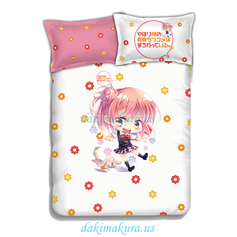 Cheap Yui Yuigahama - My Teen Romantic Comedy Japanese Anime Bed Blanket Duvet Cover With Pillow Covers From China Factory