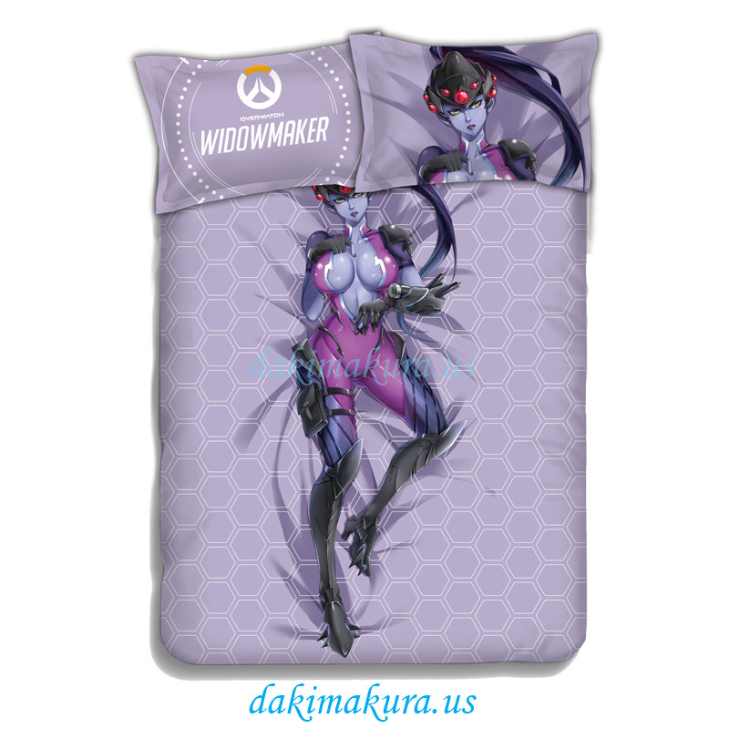 Cheap Widowmaker-overwatch Japanese Anime Bed Blanket Duvet Cover With Pillow Covers From China Factory