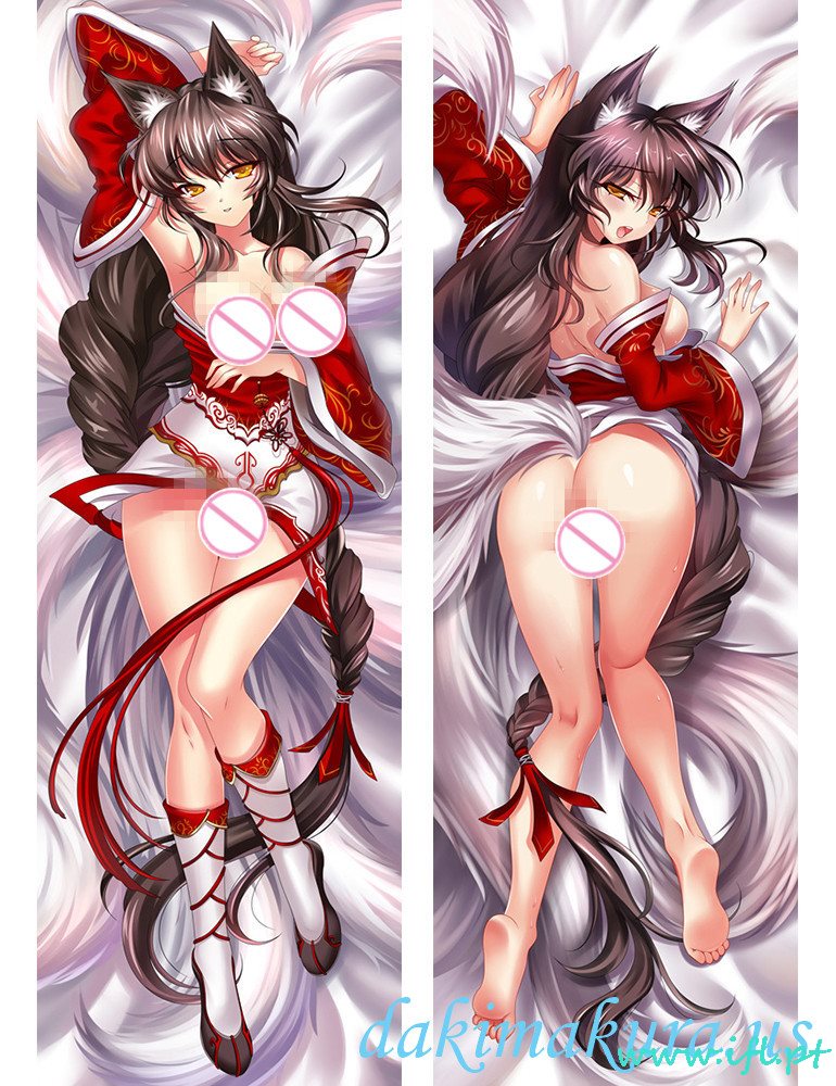 Cheap Ahri - League Of Legends Anime Dakimakura Japanese Love Body Pillow Cover From China Factory