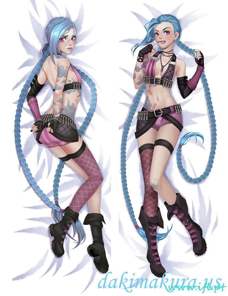 Cheap Jinx - League Of Legends Anime Body Pillow Case Japanese Love Pillows For Sale From China Factory