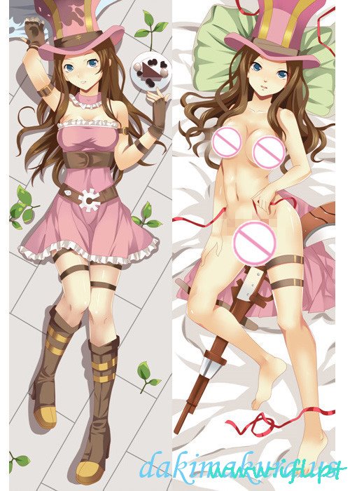 Cheap League Of Legends Caitlyn Full Body Pillow Anime Waifu Japanese Anime Pillow Case From China Factory