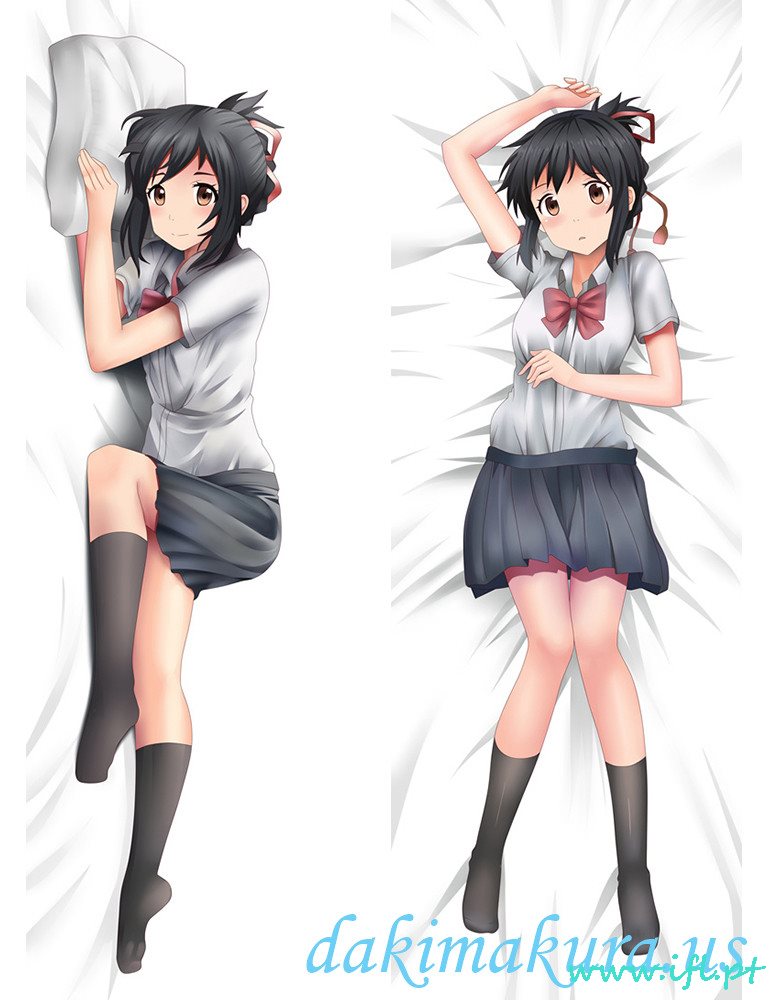 Cheap Mitsuha Miyamizu - Your Name Japanese Anime Body Pillow Anime Hugging Pillow Case From China Factory
