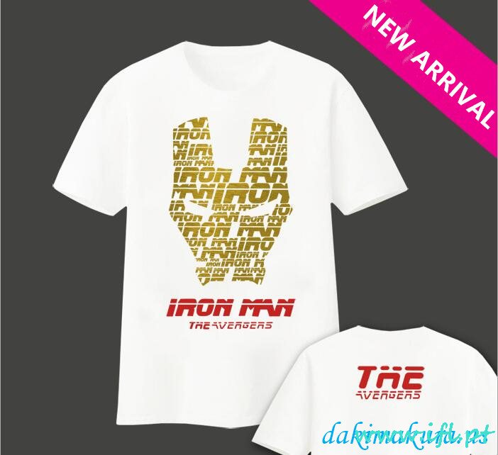 Cheap New Ironman Mens Anime T-shirts From China Factory