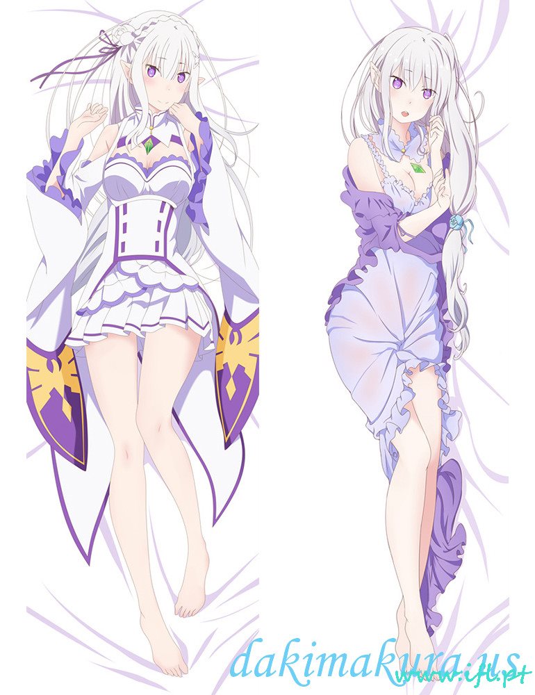 Cheap Emilia - Re Zero Anime Body Pillow Case Japanese Love Pillows For Sale From China Factory
