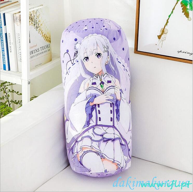 Cheap Emilia Rezero Natural Velvet Softness Comfortable Round Daki Pillow From China Factory