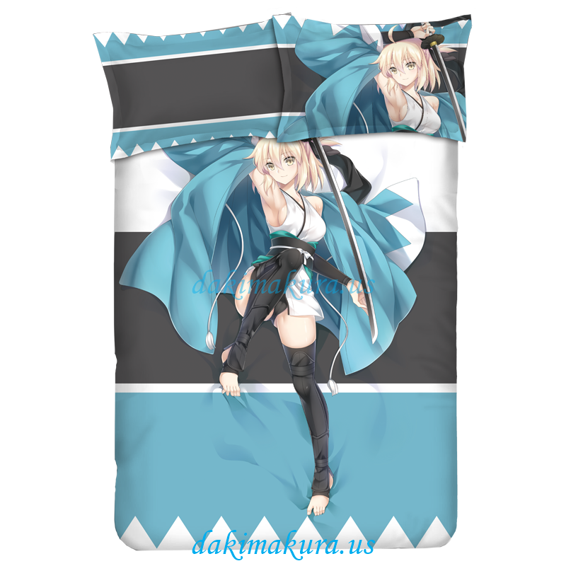 Cheap Saber - Fate Anime Bedding Setsbed Blanket  Duvet Coverbed Sheet With Pillow Covers From China Factory