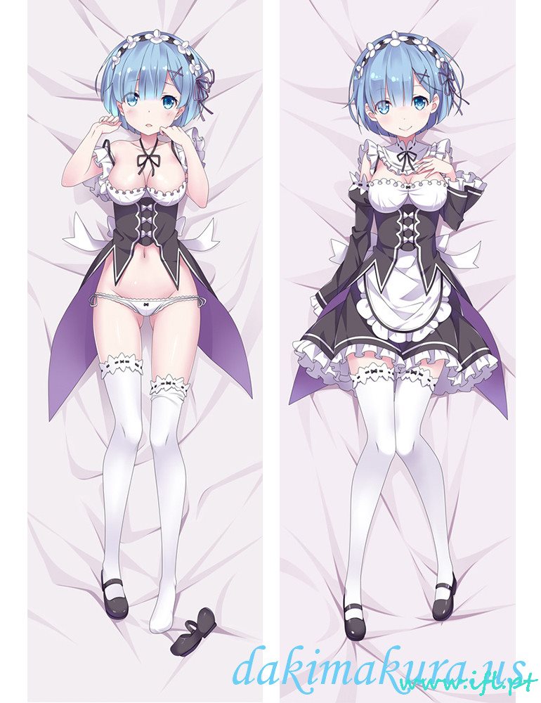 Cheap Rem - Re Zero Full Body Pillow Anime Waifu Japanese Anime Pillow Case From China Factory
