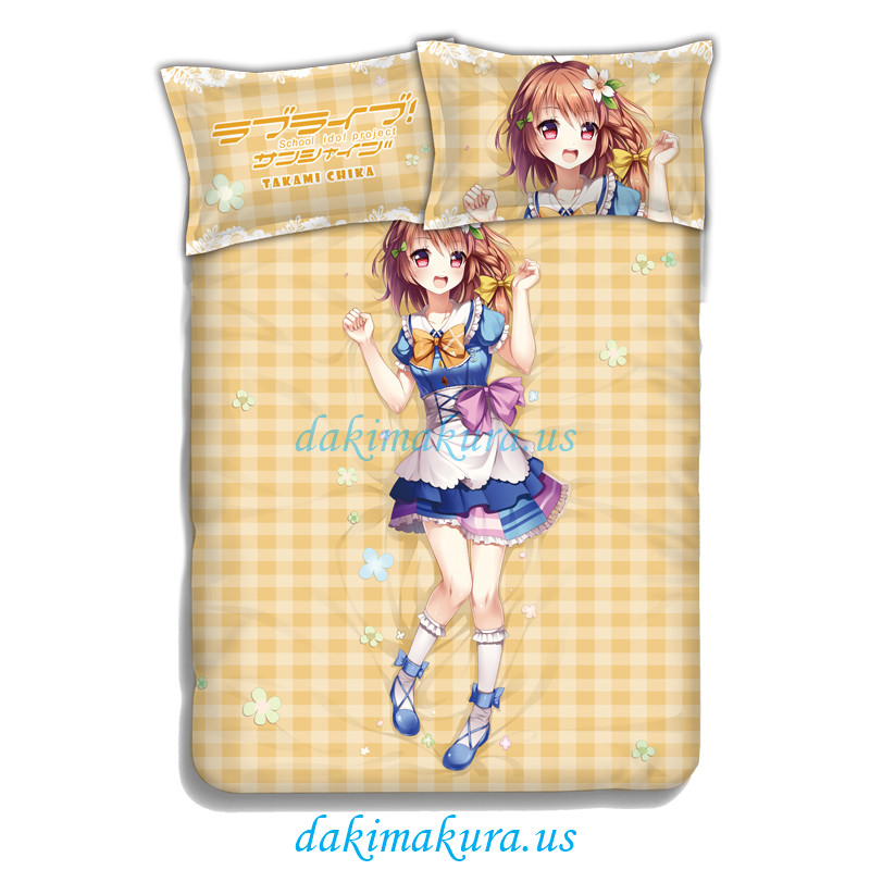 Cheap Takami Chika-lovelive Sunshine Bedding Setsbed Blanket  Duvet Coverbed Sheet With Pillow Covers From China Factory