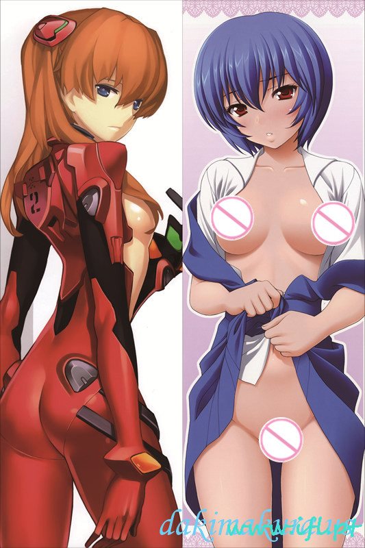 Cheap Neon Genesis Evangelion - Rei Ayanami + Asuka Langley Soryu Pillow Cover From China Factory