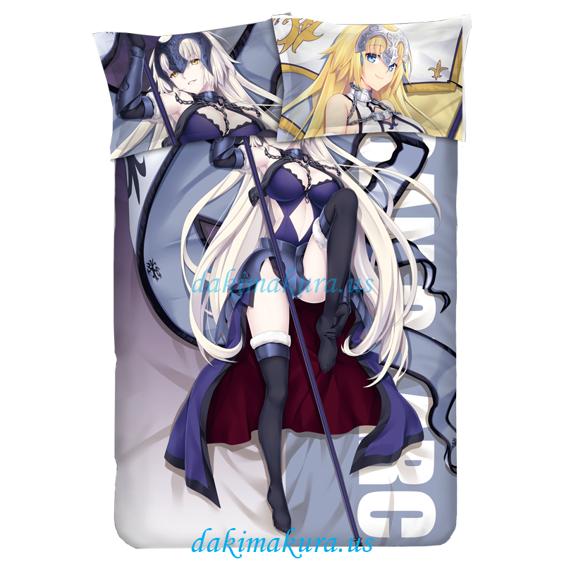 Cheap Jeanne Darc - Fate Grand Order Anime Bed Blanket Duvet Cover With Pillow Covers From China Factory