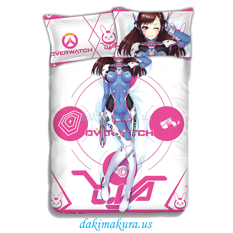 Cheap Dva - Overwatch Japanese Anime Bed Blanket Duvet Cover With Pillow Covers From China Factory