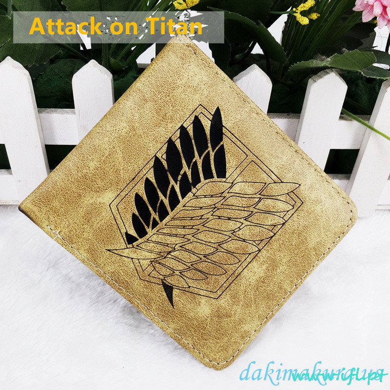 Cheap Attack On Titan Multi-functional Anime Wallets From China Factory