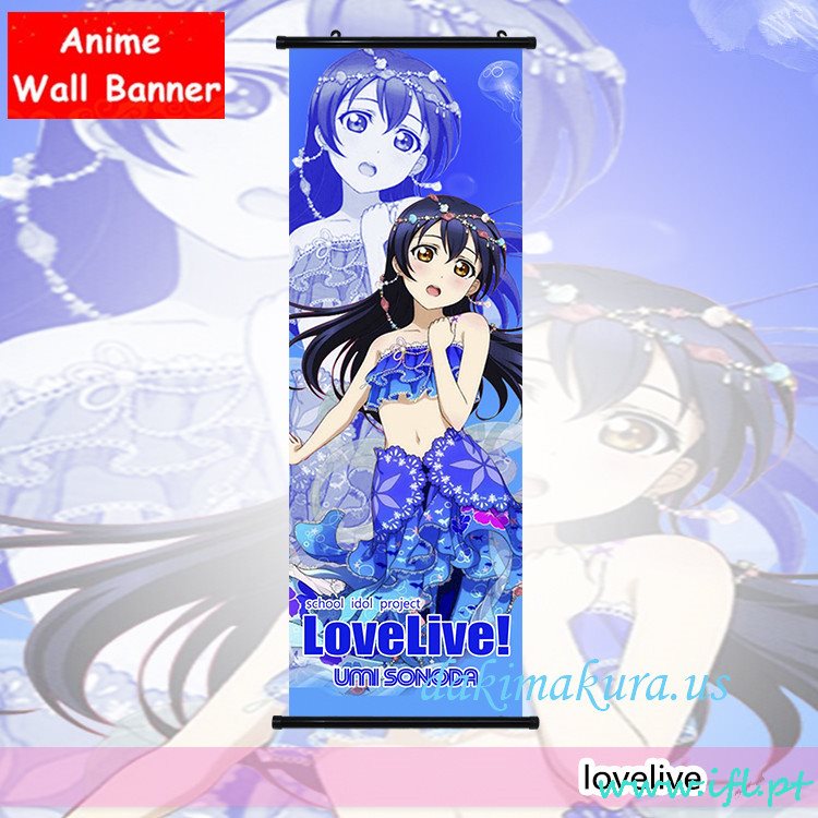 Goedkope Umi Sonoda - Love Live Anime Muuraffichebanner Van De Fabriek Van China