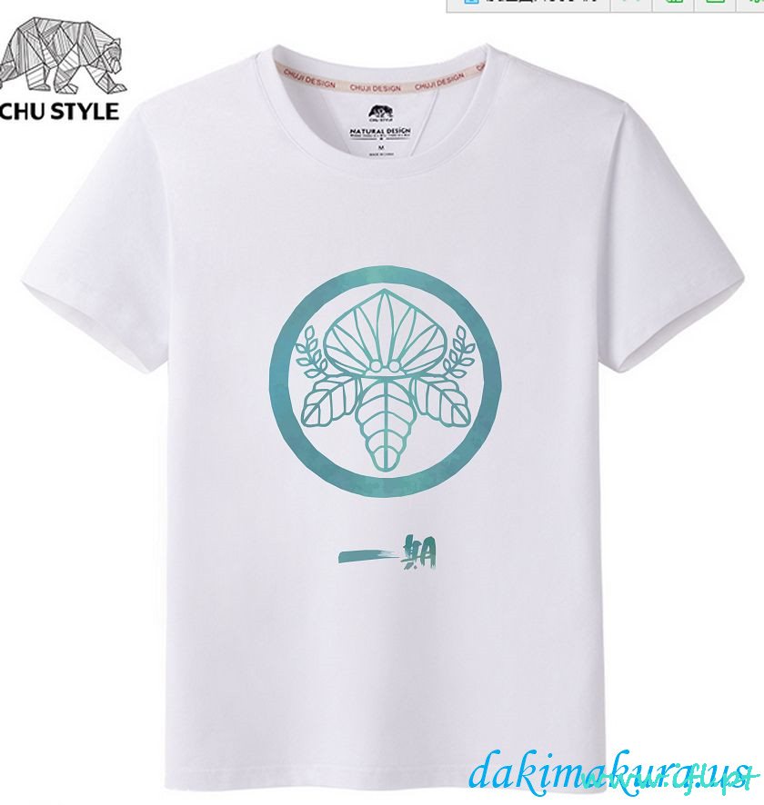 Goedkope Witte - Touken Ranbu Online Mannen Anime T-shirts Uit China Fabriek