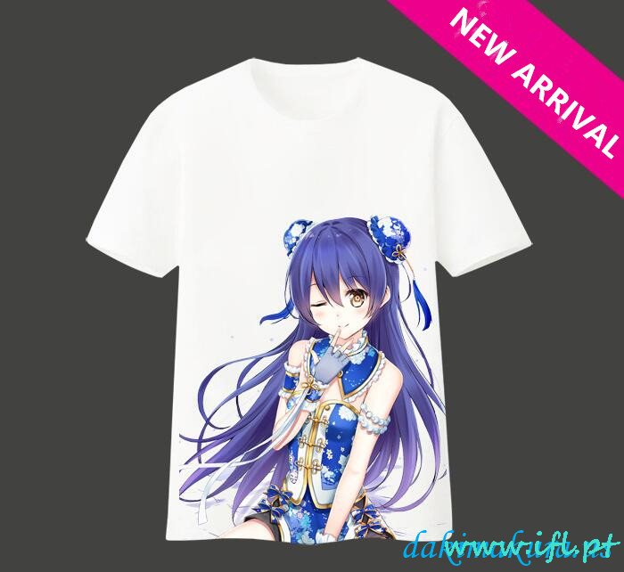 Goedkope Nieuwe Mens Sonoda Umi-love Live Anime T-shirts Van De Fabriek Van China