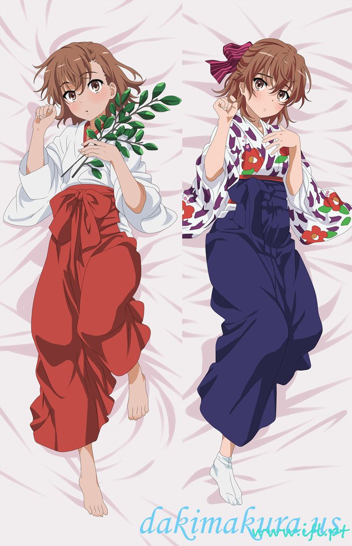 Barato Misaka Mikoto - Toaru Majutsu Nenhum índice Travesseiro De Corpo Completo Anime Waifu Japonês Anime Fronha Da China Fábrica