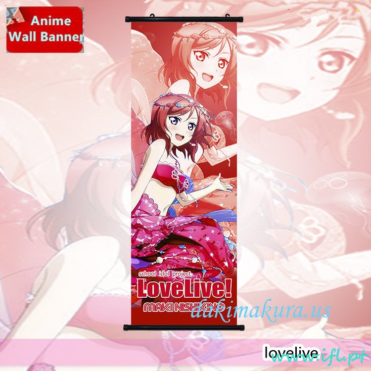 Tanie Maki Nishikino - Miłość Na żywo Anime Plakat ścienny Banner Z Fabryki Porcelany