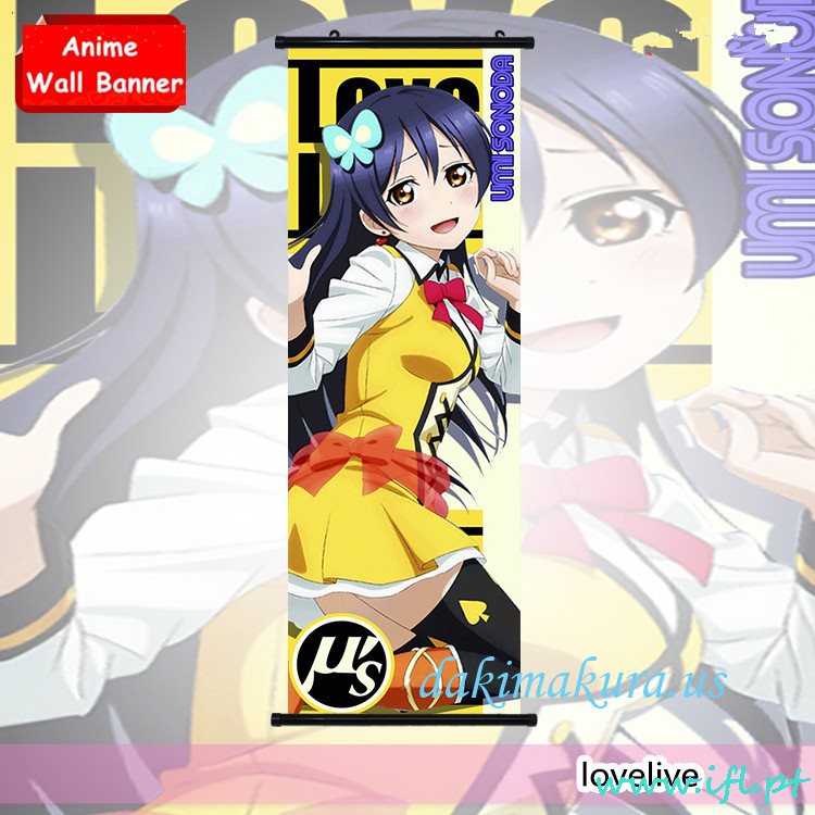 Cheap Umi Sonoda - Love Live Anime Wall Poster Banner Japanese Art From China Factory