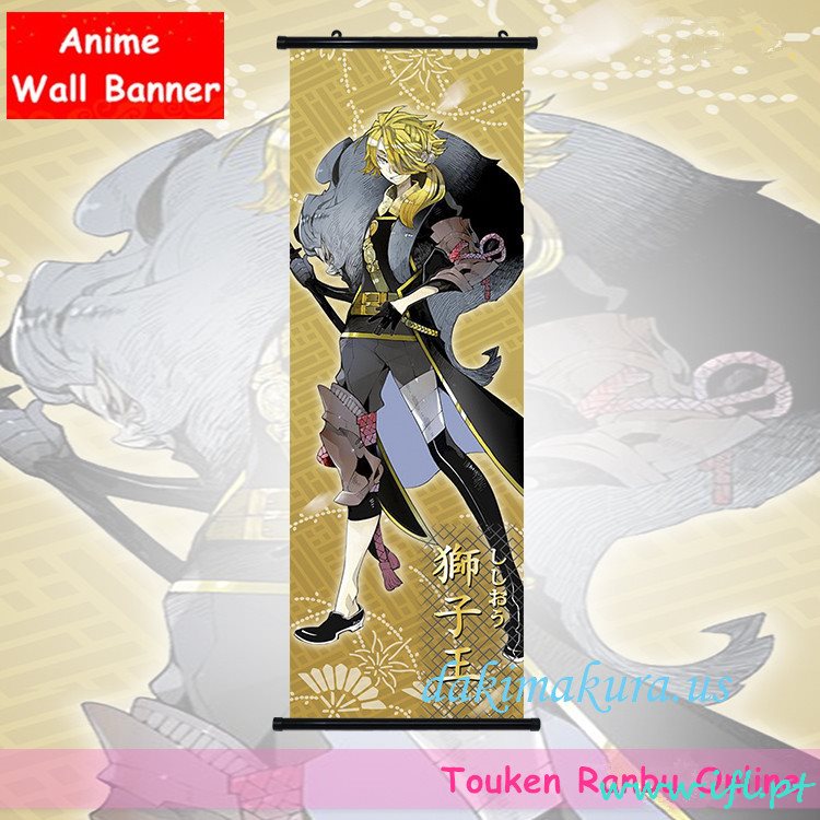 Tanie Touken Ranbu Online Anime Plakat ścienny Banner Z Fabryki Porcelany