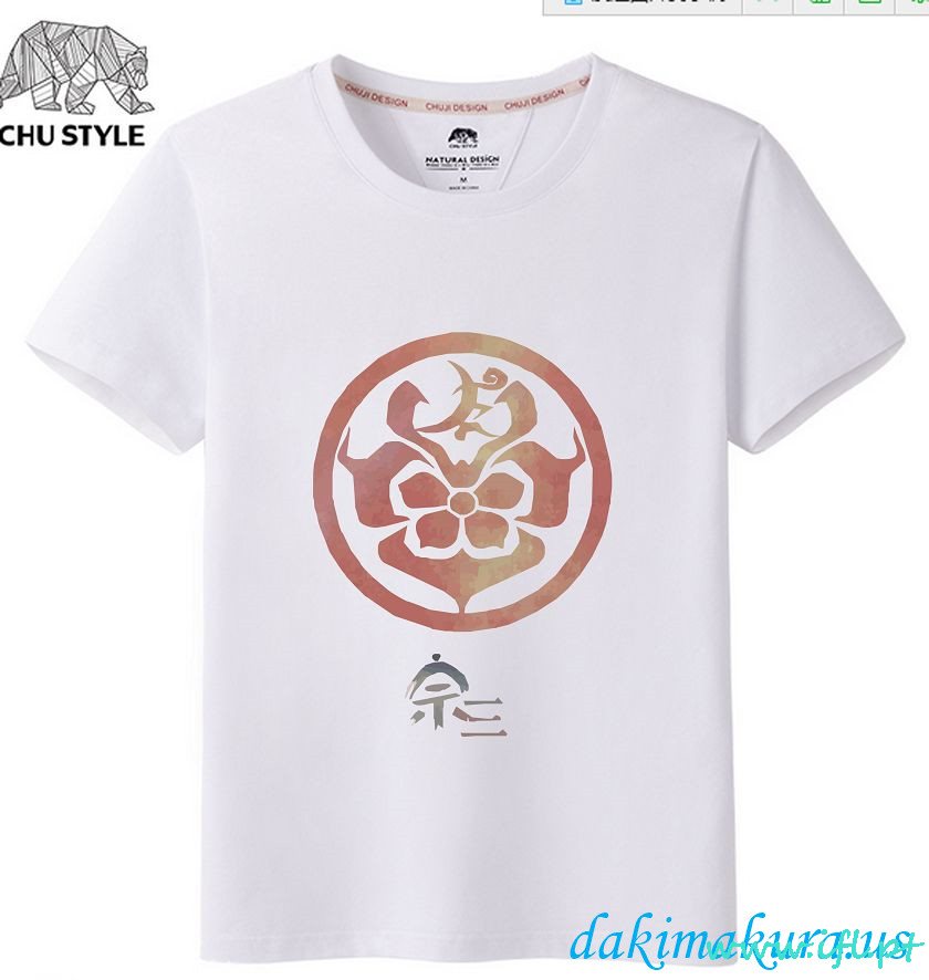 дешевый белый - Touken Ranbu онлайн мужские футболки из фарфорового завода