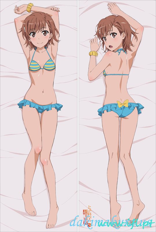 дешевый определенный научный рельсотрон - Misaki Shokuhou полное тело Waifu Anime Pillowcases от фарфорового завода
