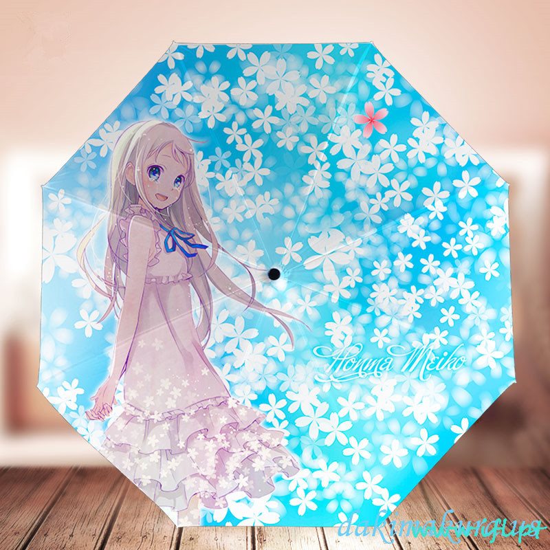дешевый Hatsune Miku - вокалоидный водонепроницаемый Anti-uv никогда не увядает складной зонт аниме от фарфорового завода
