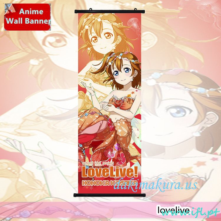 Lacné Honoka Kosaka - Milovať žiť Anime Nástenný Plagát Banner Japonské Umenie Z čínskej Továrne