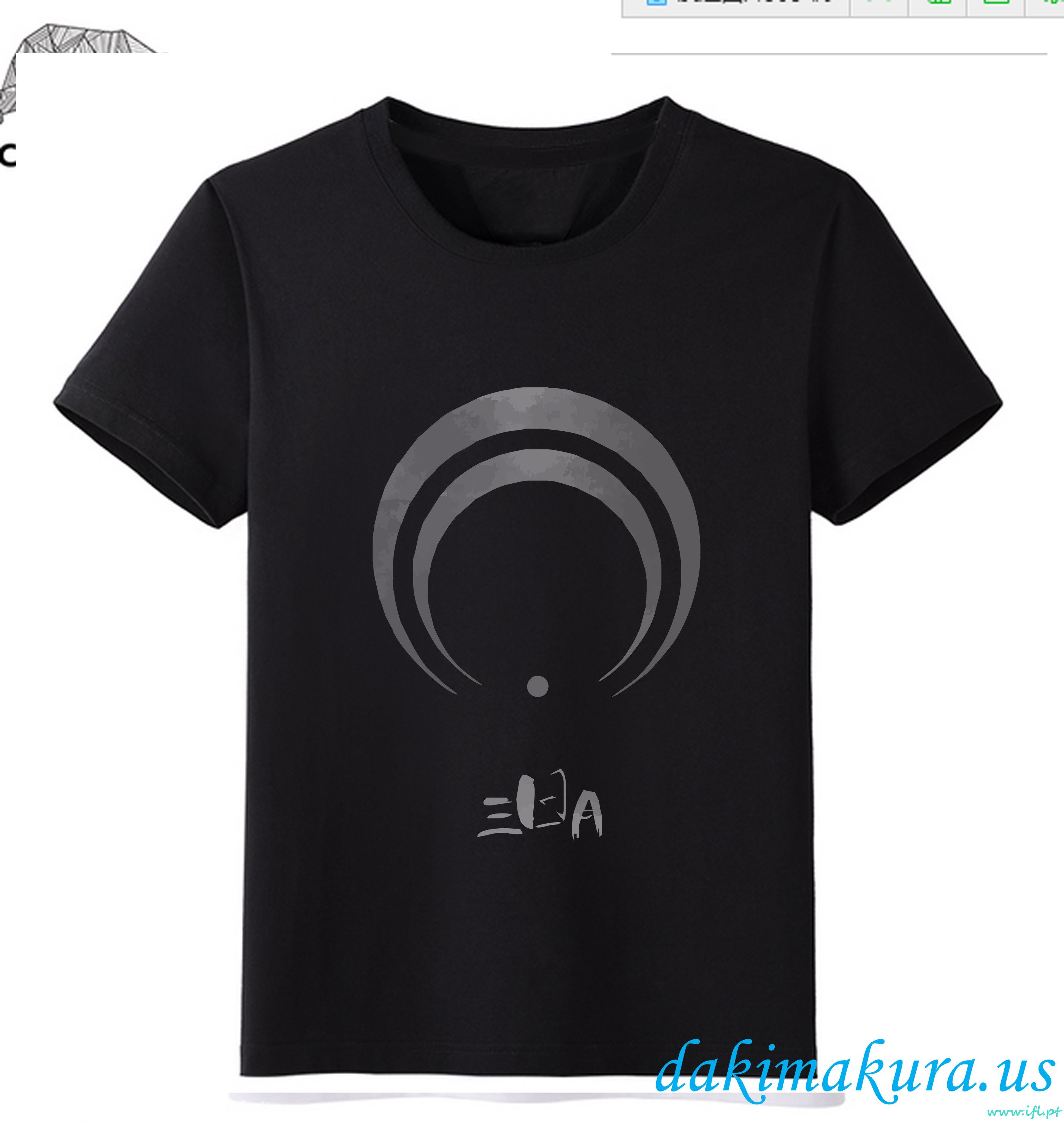 Billiga Svart-touken Ranbu Online Män Anime Mode T-shirts Från Kina Fabrik