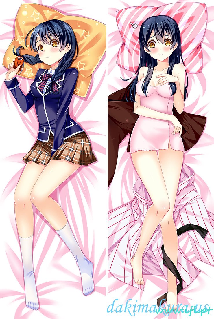 Ucuz çin Fabrikadan Shokugeki Hiçbir Soma Anime Dakimakura Japon Kucaklama Vücut Yastık örtüsü