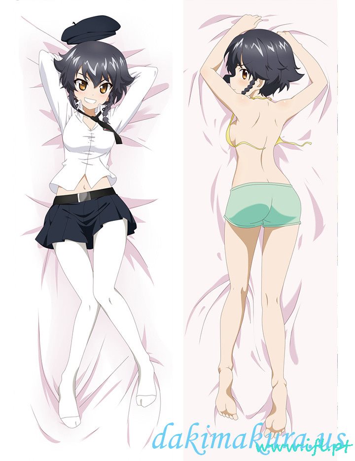 Ucuz Kızlar Und Panzer Anime Dakimakura Japon Sarılma Vücut Yastık örtüsü çin Fabrikadan