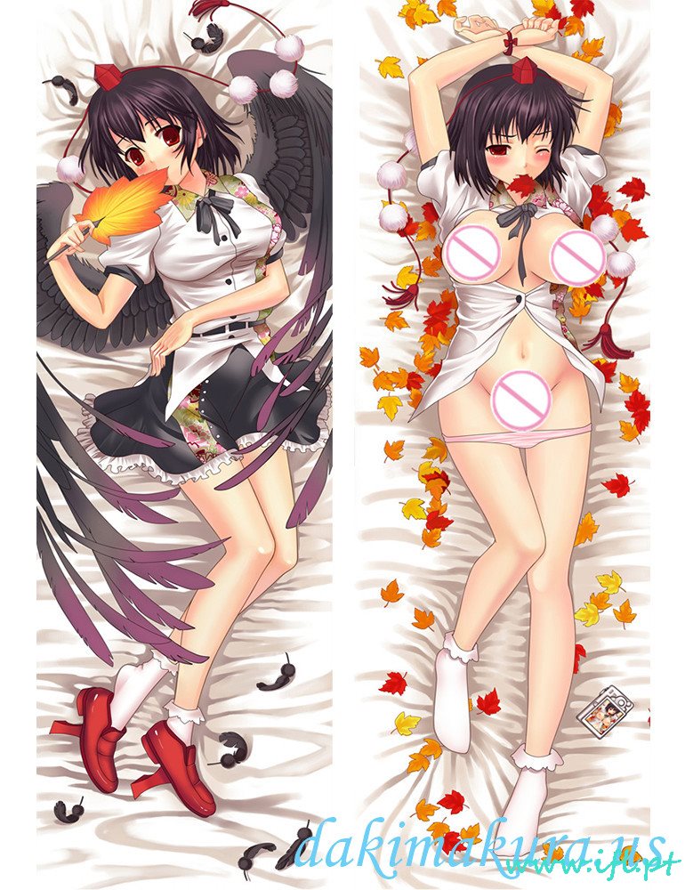 Ucuz Aya Shameimaru - Touhou Projesi Anime Dakimakura Japon Kucaklayan Vücut Yastık örtüsü Çin Fabrikadan