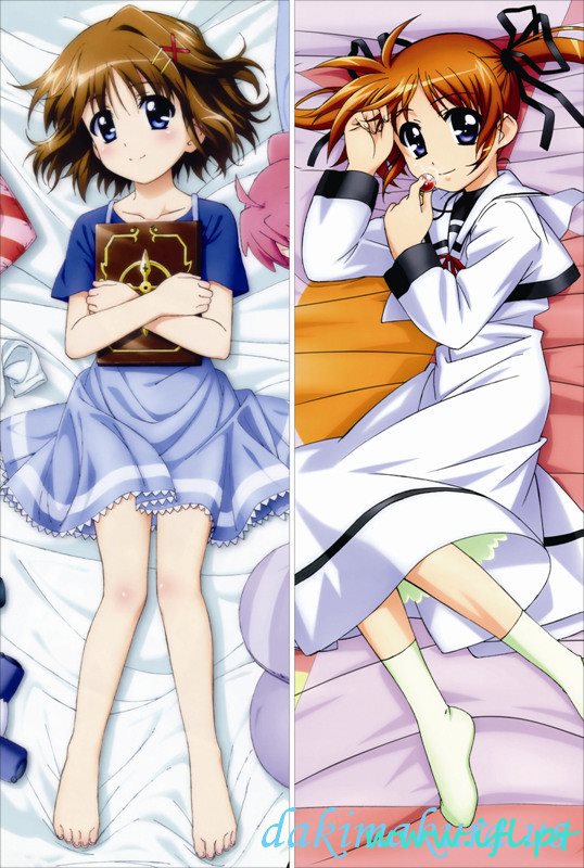 Ucuz Büyülü Kız Lirik Nanoha - Çin Fabrikadan Nanoha Takamachi Anime Dakimakura Yastık örtüsü